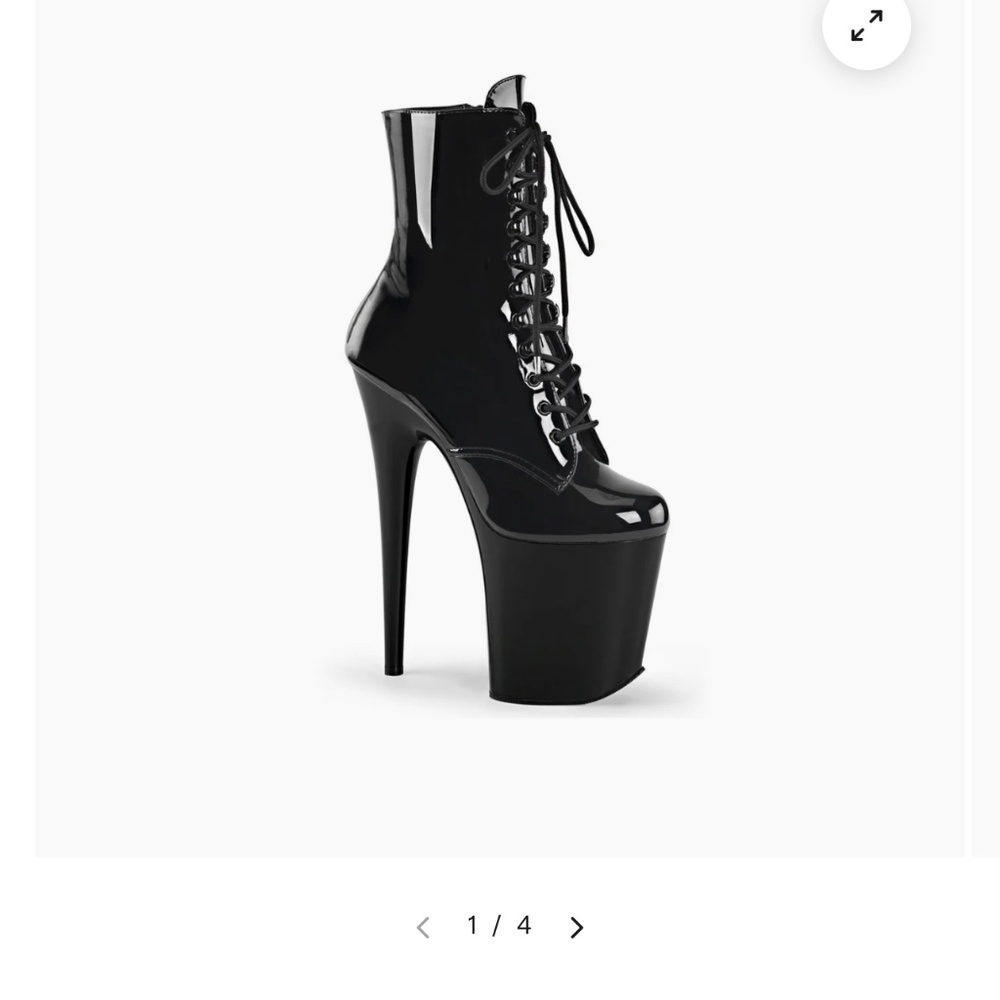 Pleaser 8 inch platform boots *heels